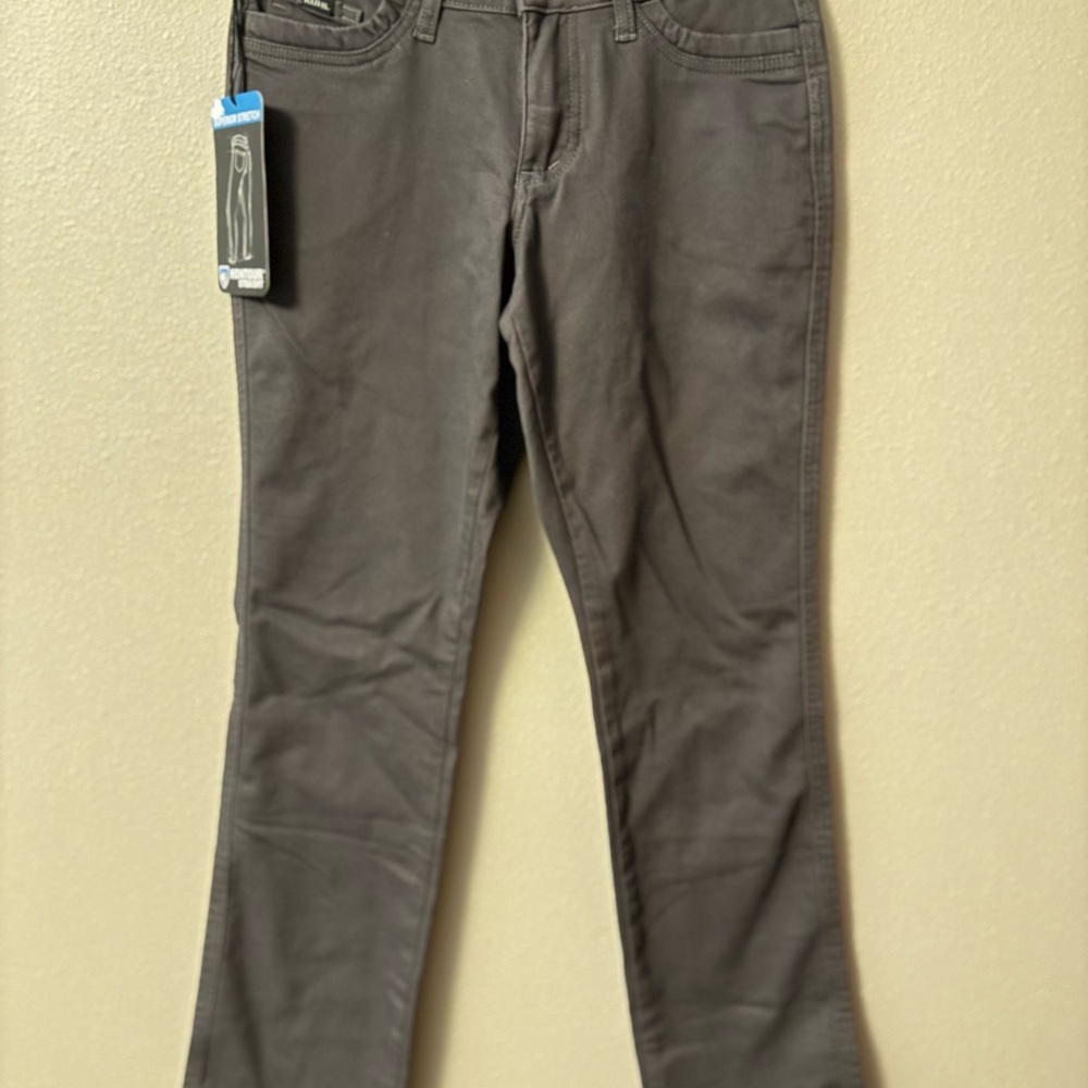 NWT Kuhl Women's Dark Gray Kontour Straight Leg Jeans